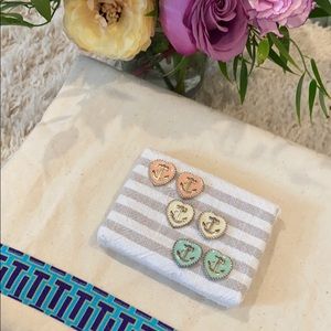 Bundle of 3 Preppy Nautical Earrings